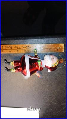 WATERFORD Glass Limited Edition SANTA Christmas Ornament 670/2500