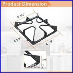 WB31K10034 Burner Grate Replacement for GE Gas Range Cast Iron 4 Pack