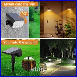 WELALO Solar Color Changing Spot Lights Outdoor, 10 Pack, Multicolor