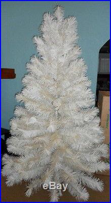 WHITE 7 1/2 ft STARLITE REVLIS Artificial Christmas Tree COMPLETE Branches Stand