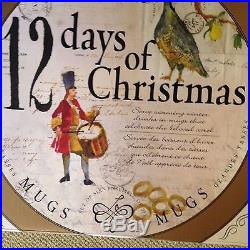 Williams Sonoma 12 Days Of Christmas 31 Pc Set Nwts