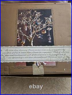 WILLIAMS SONOMA 12 DAYS OF CHRISTMAS ORNAMENTS WithBOX 2008 Rare 1 Damaged