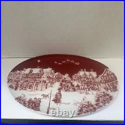 WILLIAMS-SONOMA Limited Edition PILLIVUYT ALPINE NIGHT Platter 16 x 12