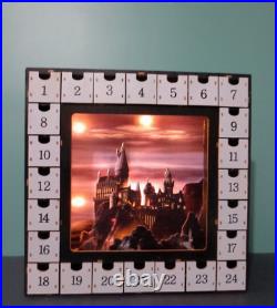 WILLIAMS-SONOMA New HARRY POTTER Wooden LED Lit Advent Calendar by Warner Bros
