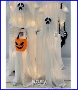 Wait 4 It! 2024 Halloween Set Of (4) Standing Ghost Family Lighted (pre Sale)