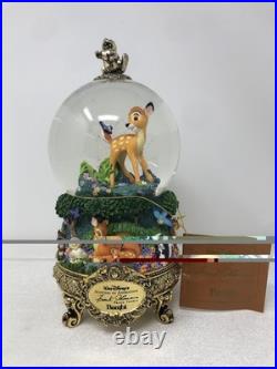 Walt Disney Masters of Animation Frank Thomas BAMBI Flower Song SnowGlobe NIB