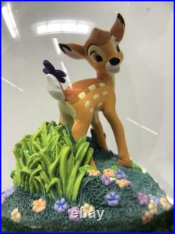 Walt Disney Masters of Animation Frank Thomas BAMBI Flower Song SnowGlobe NIB