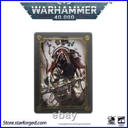 Warhammer 40K Adeptus Mechanicus Belisarius Cawl Wax Seal Set Men's Accessories