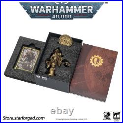 Warhammer 40K Adeptus Mechanicus Belisarius Cawl Wax Seal Set Men's Accessories