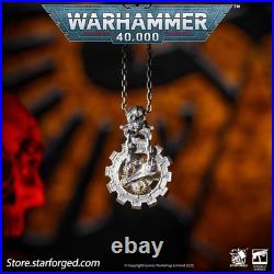 Warhammer 40K Adeptus Mechanicus Belisarius Cawl Wax Seal Set Men's Accessories