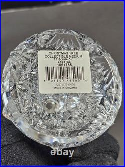 Waterford Crystal Christmas Tree Sculpture Figurine Set Of 3 Xmas 3 4.5 5.8