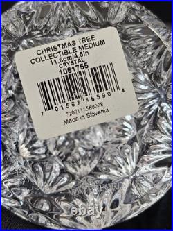Waterford Crystal Christmas Tree Sculpture Figurine Set Of 3 Xmas 3 4.5 5.8