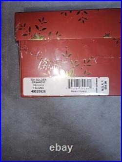 Waterford Holiday Heirlooms Toy Soldier Ornament (2017) #40028626 NIB SEALED