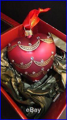 Waterford Holiday Heirlooms Victorian Jeweled Heart ornament Brand New In Box