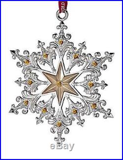 Waterford Silver 2014 Annual Snowflake Ornament