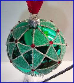 Waterford holiday heirlooms Comeragh ball ornament boxed