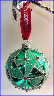 Waterford holiday heirlooms Comeragh ball ornament boxed