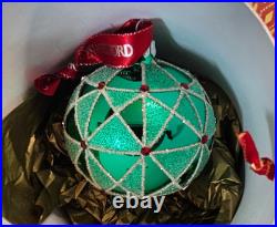 Waterford holiday heirlooms Comeragh ball ornament boxed