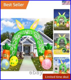 Waterproof 12FT Easter Inflatable Arch Perfect for Garden and Yard Festivities