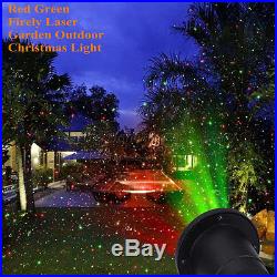 Waterproof Outdoor Christmas Lights Laser Projector, Red Green Moving lights