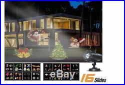 Waterproof Party LED Projector Light 16 Interchangeable Slides Love Decor Easter