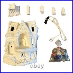 Wee Craft Monster Mansion #21552 Accents Unlimited Halloween Light Up Unpainted