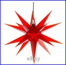Weihnachtsstern 3D Adventstern Leuchte Stern Weihnachtssternleuchte Stern rot