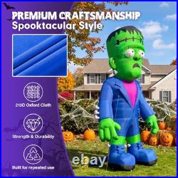 Wellcomer 13 ft Giant Inflatable Frankenstein Halloween Décor Wellcomer 13 ft Giant Inflatable Frankenstein Halloween Décor
