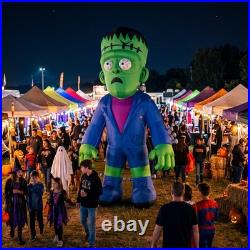 Wellcomer 13 ft Giant Inflatable Frankenstein Halloween Décor Wellcomer 13 ft Giant Inflatable Frankenstein Halloween Décor