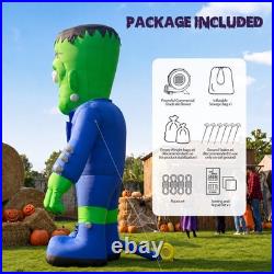Wellcomer 13 ft Giant Inflatable Frankenstein Halloween Décor Wellcomer 13 ft Giant Inflatable Frankenstein Halloween Décor