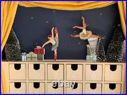 West Elm Sarah Sherman Samuel Ballet Light Up Advent Calendar Christmas NEW