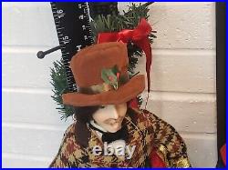 Westminster Porcelain Dixens Carolers WithStreet Lamp Retro Christmas Decor