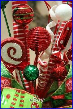 Whimsical Christmas Elf legs tree topper