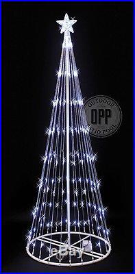 White LED Lightshow Tree 4′ Christmas Outdoor Decoration