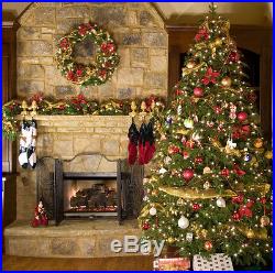 White LED Prelit Fraser Fir Christmas Tree Holiday Decor Decorations Wreaths