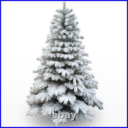 White Snow Frosted Quality Home Christmas Tree