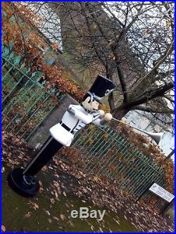 White Toy Soldier With Trumpet 6ft Indoor Outdoor Christmas Model Prop Gift