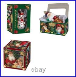 Wholesale Lot of 12 Goldendoodle/Labradoodle-Cream-Blown Glass Ornaments by OWC