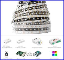 Wholesale WS2812B 5V 5050 RGB LED Strip 1-20M 60-1200 Led Individual Addressable