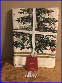 Williams Sonoma TWAS THE NIGHT BEFORE CHRISTMAS Tablecloth 70 x 90 NEW