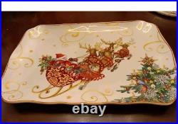 Williams Sonoma Twas the Night Before Christmas X-Large Serving Platter 18