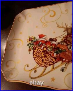 Williams Sonoma Twas the Night Before Christmas X-Large Serving Platter 18