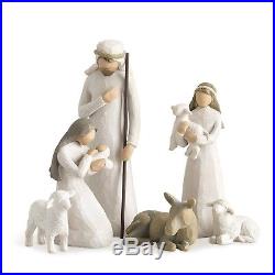 Willow Tree Christmas Nativity Figurine Set 26005 in Branded Gift Box