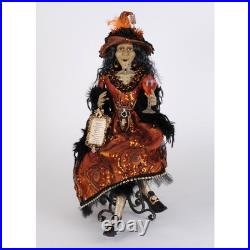 Wine List Witch Halloween Figurine Shelf Sitter Karen Didion