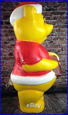 Winnie The Pooh Union Products 42 Large Plastic Blow Mold Holiday Yard Ornament