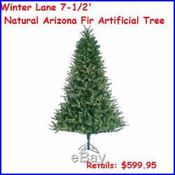 Winter Lane 7-1/2' Natural Arizona Fir Artificial Tree