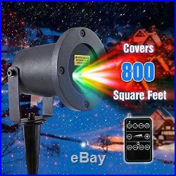 Wireless Control Laser Christmas Lights Star Projector Waterproof Holiday Decor