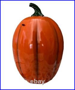 Witches Water Globe Swirling Confetti Lighted LED Halloween Jack o Lantern NEW