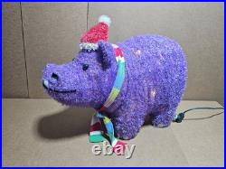 Wondershop By Target Lit Tinsel Hippo Outdoor Christmas Yard Decoration Wondershop By Target Lit Tinsel Hippo Outdoor Christmas Yard Decoration