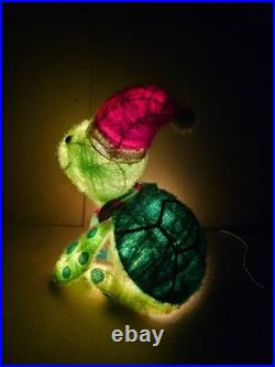 Wondershop By Target Lit Turtle Outdoor Christmas Yard Decoration